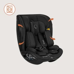 Автокресло 40-105 см (i-Size) Lionelo Moxie Next Black Carbon, поворотное 360 купить в Кишиневе. Фото 10