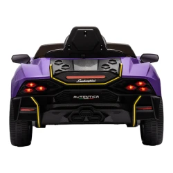Mașinuță electrică Kids Car Lamborghini Autentica, 12V, 4 motoare, violet cumpăra în Chișinau. Foto 6