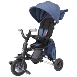 Детский трицикл QPlay Nova Plus Rubber Blue купить в Кишиневе. Фото 1