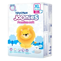 Подгузники-трусики Joonies Premium Soft XL, (12-17 кг), 38 шт. купить в Кишиневе. Фото 2