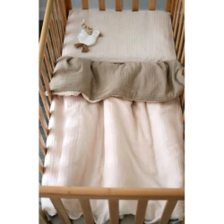 Комплект в кроватку Veres Mustard-Beige (3 предметов), 120x60 cм купить в Кишиневе. Фото 1