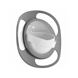 Многофункциональная миска с крышкой BabyJem Amazing Bowl Grey купить в Кишиневе. Фото 2