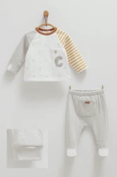 Комплект из 2 штук Caramell Sport Lines Grey (9-12М) купить в Кишиневе. Фото 1