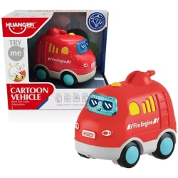 Jucărie interactivă Epid Carton Vehicle Fire Engine Red cumpăra în Chișinau. Foto 7