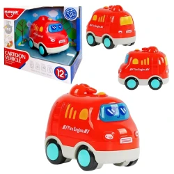 Jucărie interactivă Epid Carton Vehicle Fire Engine Red cumpăra în Chișinau. Foto 8