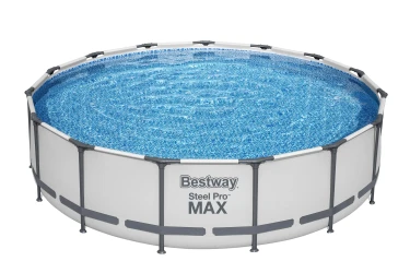 Bazin pentru copii Bestway Steel Pro Max + pompă de filtrare 3028 l/h, 14970 litri cumpăra în Chișinau. Foto 2