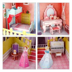 Пазл 3D Cubic Fun Fairytale House, 81 элементов купить в Кишиневе. Фото 5