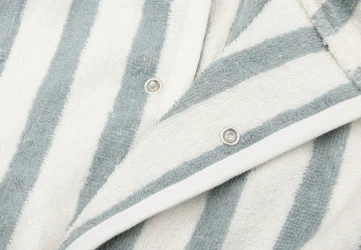 Халат детский Jollein Stripe GOTS Sea Green (3-4 года), 59x39 см купить в Кишиневе. Фото 4