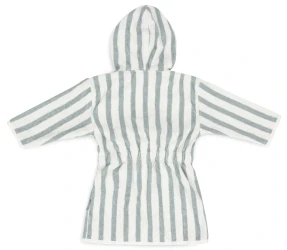 Халат детский Jollein Stripe GOTS Sea Green (3-4 года), 59x39 см купить в Кишиневе. Фото 2