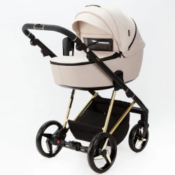 Carucior 2 in 1 Adamex Blanc Special Edition Light Beige cumpăra în Chișinau. Foto 6