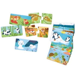 Puzzle educativ Hape Potrivește perechea – Animale și pui, 36 elemente cumpăra în Chișinau. Foto 2