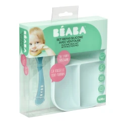Set de masă din silicon Beaba Blue, 2 buc. cumpăra în Chișinau. Foto 2