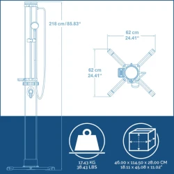 Летний душ Bestway SolarFlow 35 Л купить в Кишиневе. Фото 8