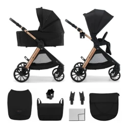 Cărucior 2 în 1 Kinderkraft Vesto 2 Black cumpăra în Chișinau. Foto 2