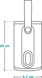 Подогреватель портативный бутылочек Lionelo Thermup Go Grey Silver купить в Кишиневе. Фото 7
