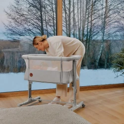 Patuț pentru copii 3 in 1 Lionelo Aurora Beige Capuccino cumpăra în Chișinau. Foto 4