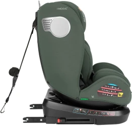 Scaun auto 40-150 cm (i-Size) Isofix KikkaBoo i-Moove 2 Army Green, rotativ 360° cumpăra în Chișinau. Foto 5