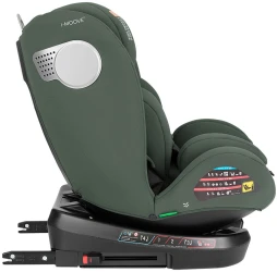 Scaun auto 40-150 cm (i-Size) Isofix KikkaBoo i-Moove 2 Army Green, rotativ 360° cumpăra în Chișinau. Foto 6