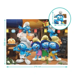 Puzzle-mini Dodo Ștrumfii Petrecere, 30 elemente cumpăra în Chișinau. Foto 4