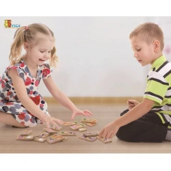 Настольная игра Viga Dominoes Animals купить в Кишиневе. Фото 6