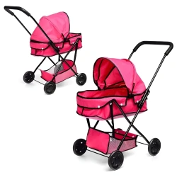 Коляска для куклы ChiToys Pink купить в Кишиневе. Фото 1