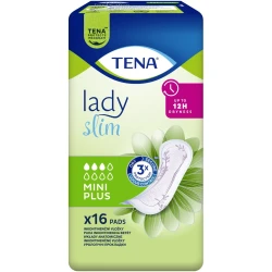 Прокладки Tena Lady Slim Mini Plus, 16 шт. купить в Кишиневе. Фото 1