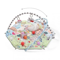 Covoras pentru copii Babyono Funny Farm multicolor, 107 x 95 x 55 cm cumpăra în Chișinau. Foto 9