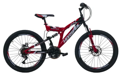 Bicicleta Fulger Marshal Warrior Red & Black, roți 24 cumpăra în Chișinau. Foto 1