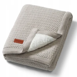 Păturică BabyOno Cotton & Fleecing Lining Grey, 75×100 cm cumpăra în Chișinau. Foto 1