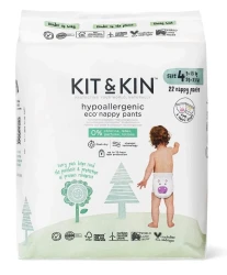 Scutece-chiloței eco hipoalergenice Kit&Kin 4 (9-15 kg), 22 buc. cumpăra în Chișinau. Foto 1