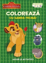 Carte de colorat Garda felină. Colorează cu garda felină! cumpăra în Chișinau. Foto 1