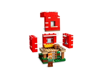 Set construcție LEGO Minecraft The Mushroom House, 272 elemente cumpăra în Chișinau. Foto 5