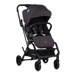 Cărucior de plimbare cu scaun rotativ 360° Chipolino Go Twist Charcoal cumpăra în Chișinau. Foto 1