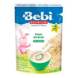 Каша Bebi овсяная безмолочная (5 мес+), 200 гр купить в Кишиневе. Фото 1