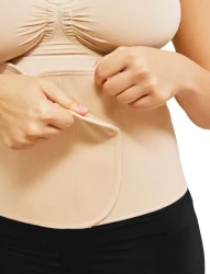 Послеродовой пояс-бандаж Carriwell Belly Binder Beige, Размер L/XL (101-140 см) купить в Кишиневе. Фото 6