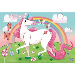 Пазл Clementoni I Believe In Unicorns, 2x20 элементов купить в Кишиневе. Фото 2
