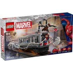 Set construcție Lego Marvel Spider-Man Vs. Doc Ock Subway Train Scene, 393 elemente cumpăra în Chișinau. Foto 1