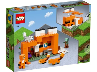 Set construcție LEGO Minecraft The Fox Lodge, 193 elemente  cumpăra în Chișinau. Foto 2