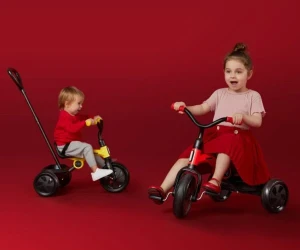 Tricicleta pentru copii QPlay Ant Plus Yellow cumpăra în Chișinau. Foto 4