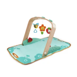 Covoras pentru copii Hape Portable Baby Gym albastru, 59x13x13 cm cumpăra în Chișinau. Foto 1