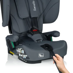 Автокресло 76-150 см (i-Size) Isofix Lionelo Nelly Grey Graphite купить в Кишиневе. Фото 10