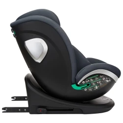 Автокресло 40-150 см (i-Size) Isofix KikkaBoo i-Drive Dark Grey, поворотное 360 купить в Кишиневе. Фото 5