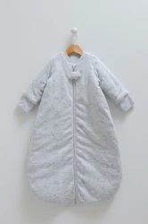 Спальный мешок Caramell Sleep Time Grey (9-12М) купить в Кишиневе. Фото 1
