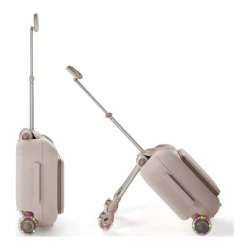 Valiză ride-on pentru copii 2 în 1 Kinderkraft Cabby, 20 l, Rose Gold cumpăra în Chișinau. Foto 2