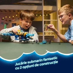 Set construcție Lego Dreamzzz Crocodile Submarine, 1107 elemente cumpăra în Chișinau. Foto 4