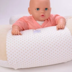 Perna pentru alaptare Veres Confort Lux Velour Stars Beige, 200x75 cm cumpăra în Chișinau. Foto 7