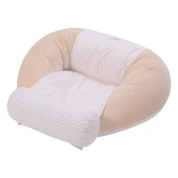 Perna pentru alaptare Veres Confort Lux Velour Stars Beige, 200x75 cm cumpăra în Chișinau. Foto 4