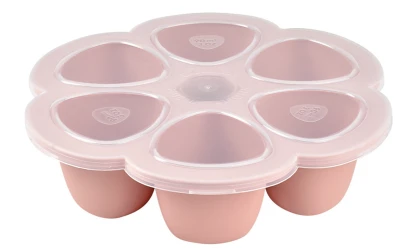 Recipient ermetic din silicon Old Pink, 6x90 ml cumpăra în Chișinau. Foto 1