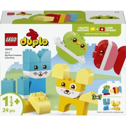 Set construcție Lego Duplo 3 in 1 My First Creative Cute Pets, 24 elemente cumpăra în Chișinau. Foto 1