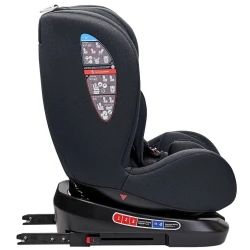 Scaun auto 40-150 cm (i-Size) Isofix Kikkaboo i-Trip Grey, rotativ 360 cumpăra în Chișinau. Foto 6